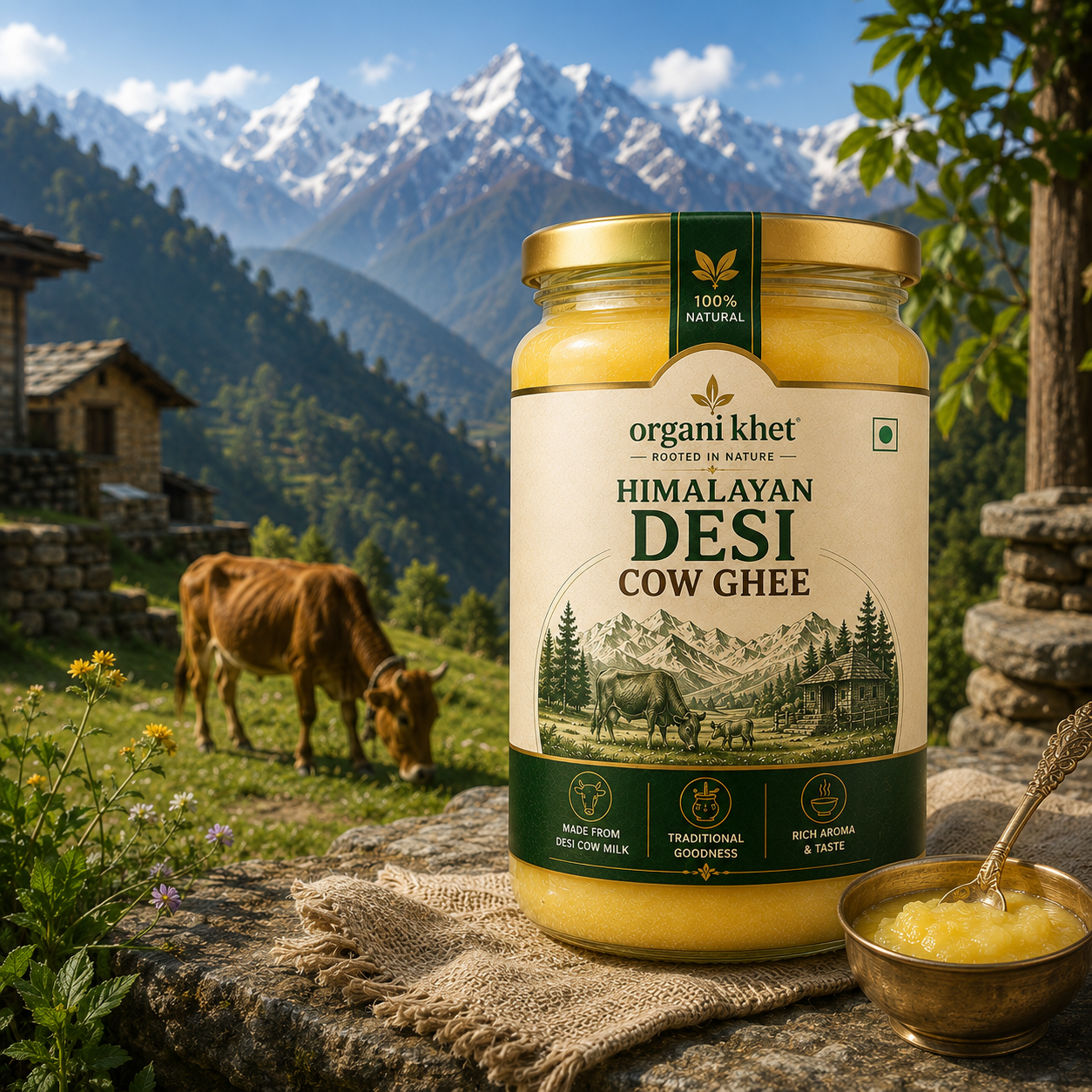 Himalayan Desi Cow Ghee